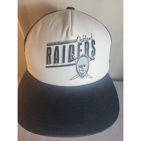 Vintage Style Oakland Raiders Mitchell & Ness Snapback Hat - Picture 2 of 9